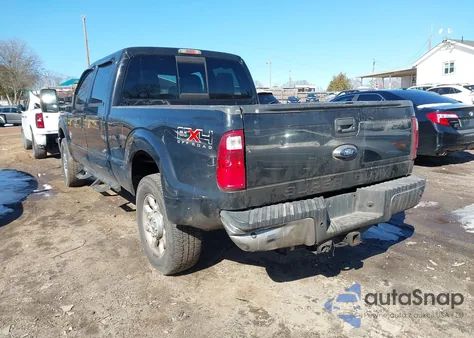2011 Ford F-250 Lariat из США, поврежденный, VIN 1FT7W2BT7BEA66504